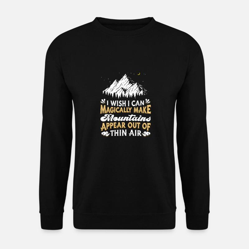 Climbing Mountaineering Climbers - Unisex Sweatshirt - black