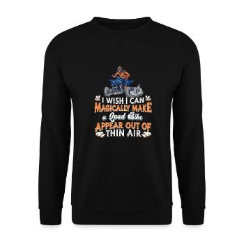 Quad Atv Motorsport - Sweat-shirt Unisexe - noir - Devant - Alina (178cm) & Michal (187cm)
