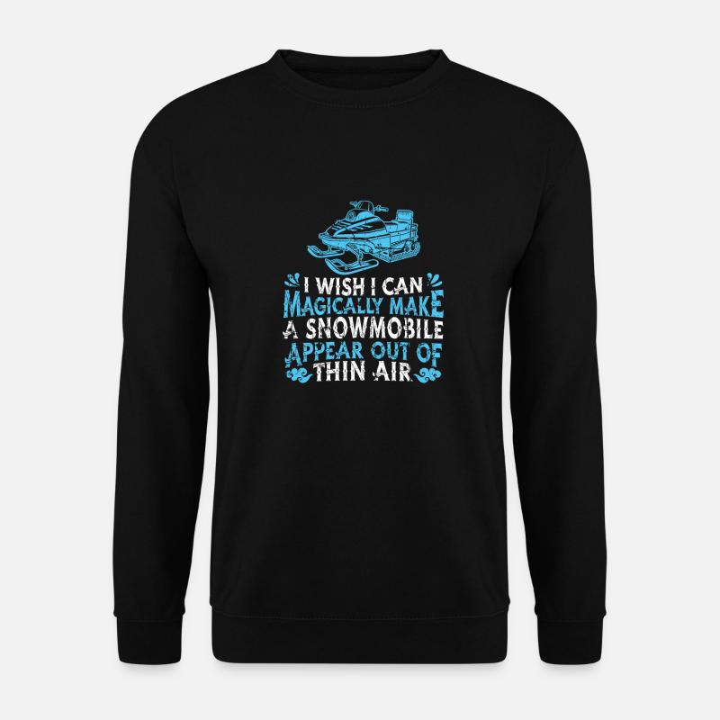 Snowmobile - Unisex Sweatshirt - black