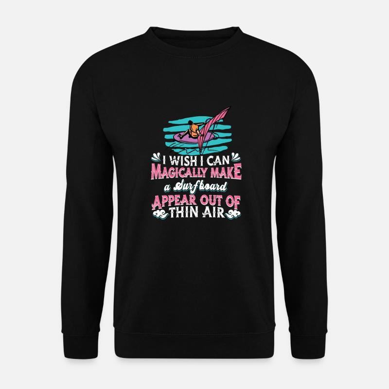 Windsurfing Windsurfen - Unisex Sweatshirt - black