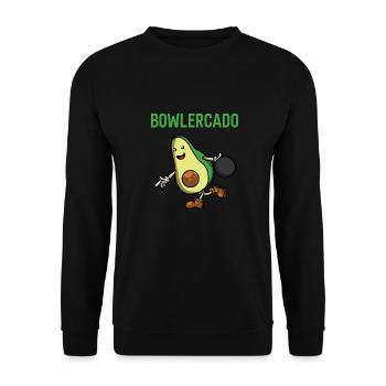 Bowling - Sweat-shirt Unisexe - noir - Devant - Alina (178cm) & Michal (187cm)