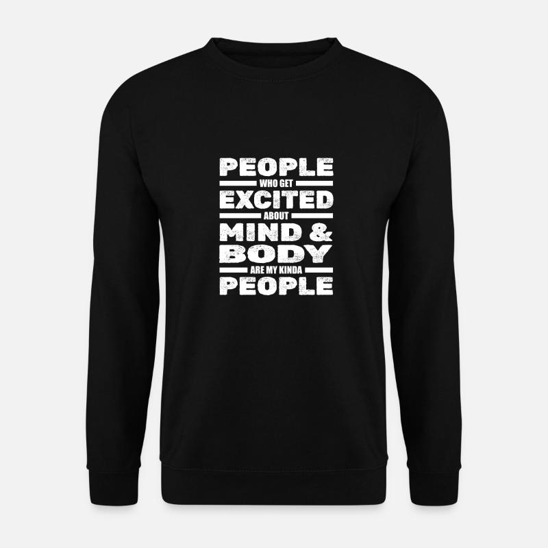 Pilates - Unisex Sweatshirt - black