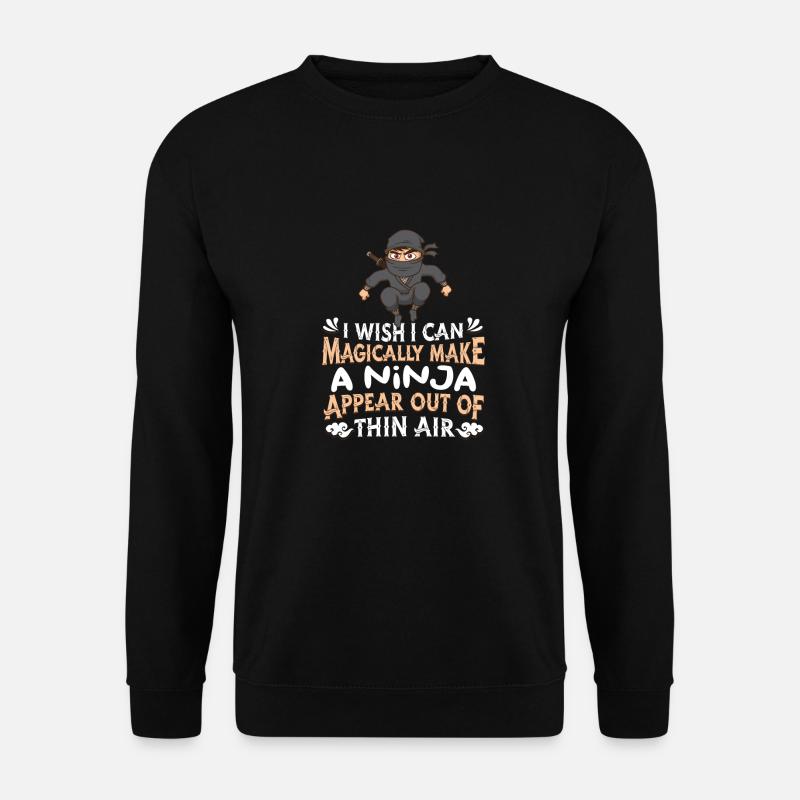 Ninja Samurai - Unisex Sweatshirt - black