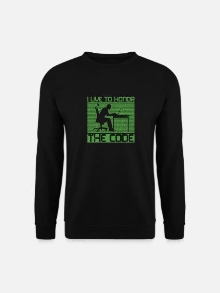 Programmer Coder Software Developer - Unisex Sweatshirt - black
