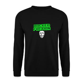Programmierer Coder Software Entwickler - Unisex Pullover - Schwarz - Vorne - Alina (178cm) & Michal (187cm)