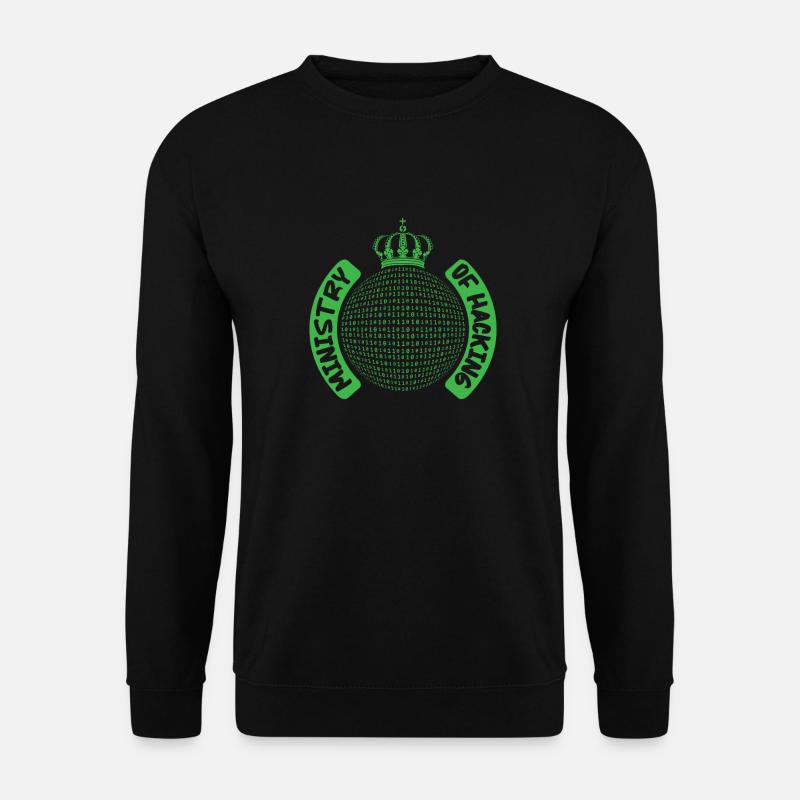 Programmeur Coder Développeur de logiciels - Sweat-shirt Unisexe - noir