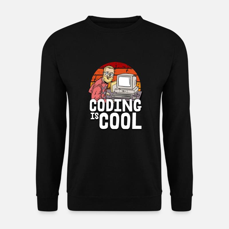 Programmierer Coder Software Entwickler - Unisex Pullover - Schwarz