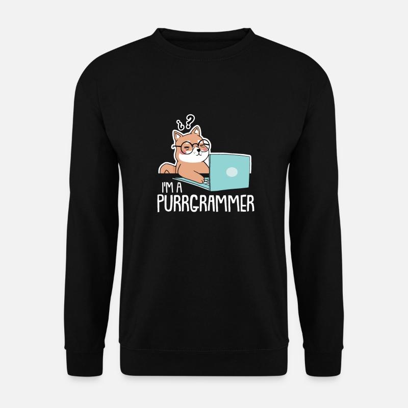 Programmierer Coder Software Entwickler - Unisex Pullover - Schwarz