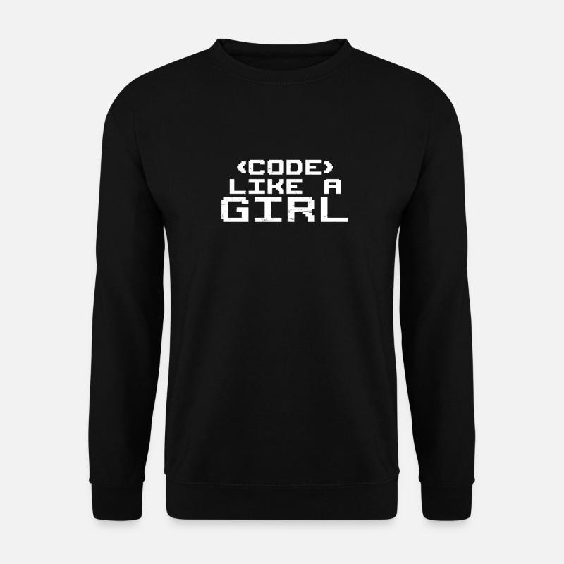 Programmer Coder Software Developer - Unisex Sweatshirt - black