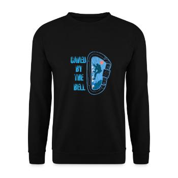 Escalade Alpinisme Grimpeurs - Sweat-shirt Unisexe - noir - Devant - Alina (178cm) & Michal (187cm)