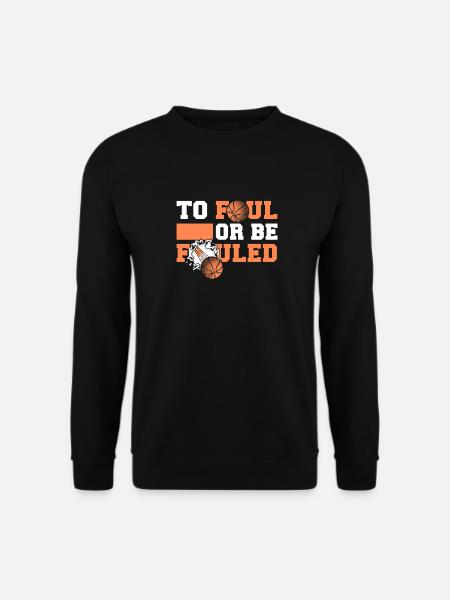 Basketball Basketballer - Unisex Pullover - Schwarz
