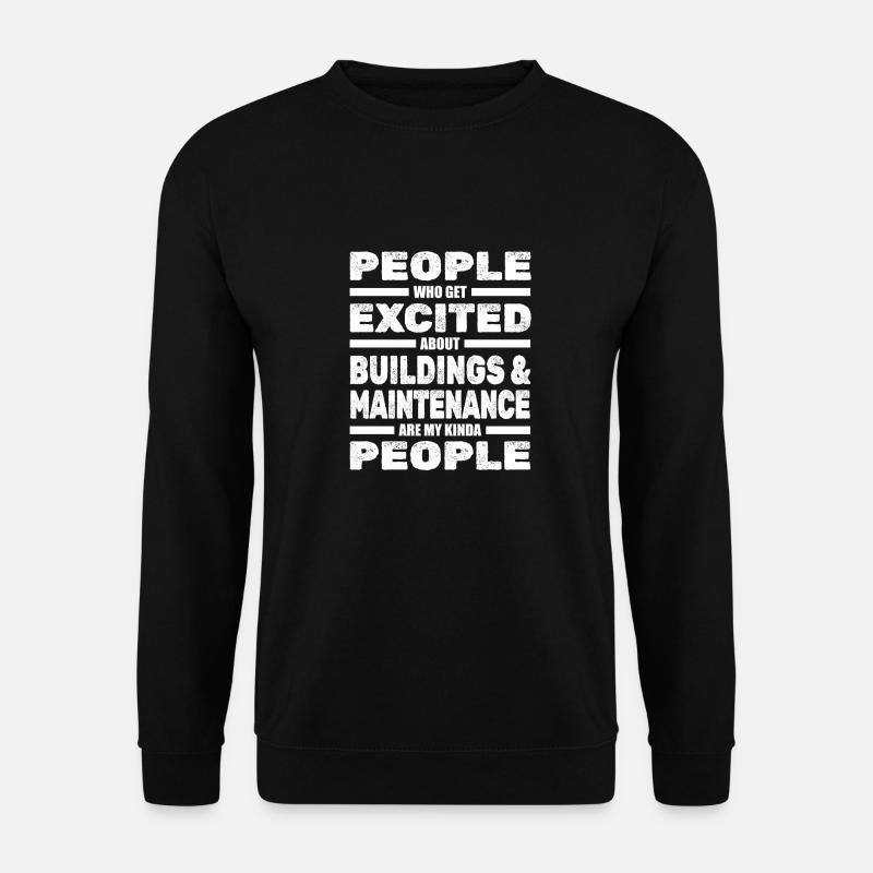 Hausmeister Facility Manager - Unisex Pullover - Schwarz