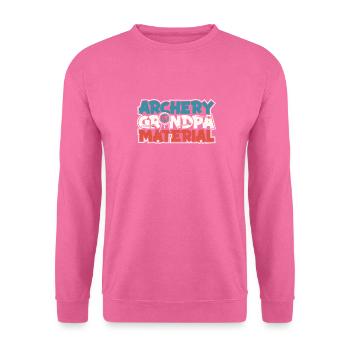 Bogenschütze Bogensport Pfeil Bogen Bogenschießen - Unisex Pullover - Pink - Vorne