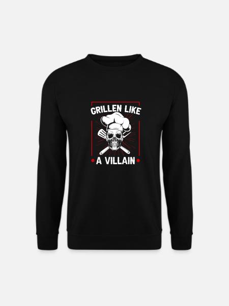 Grill grill master BBQ - Unisex Sweatshirt - black