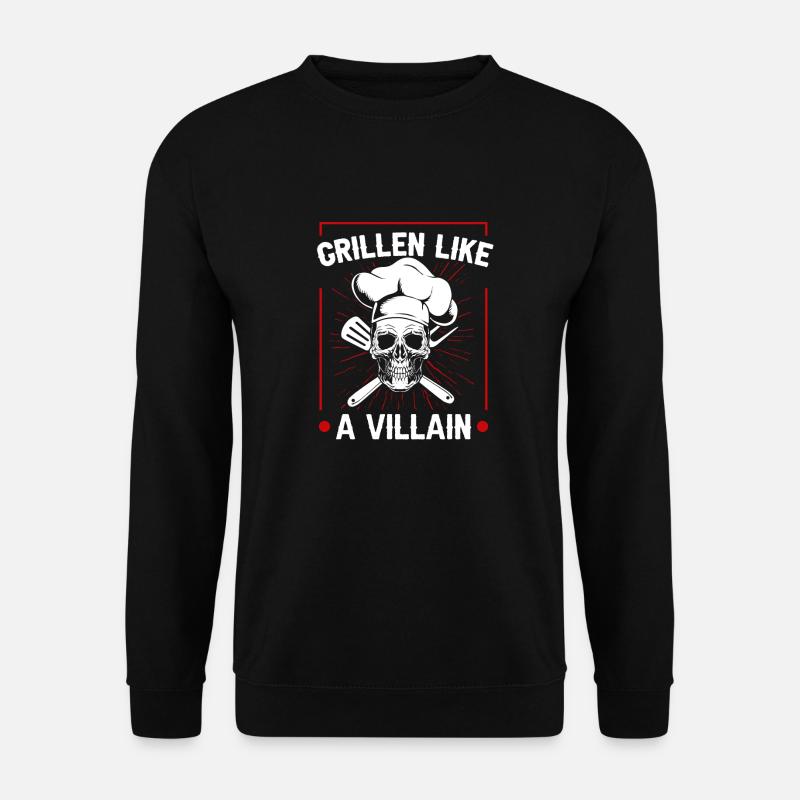 Grill grill master BBQ - Unisex Sweatshirt - black