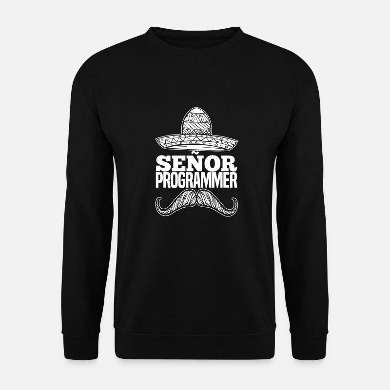 Programmierer Coder Software Entwickler - Unisex Pullover - Schwarz
