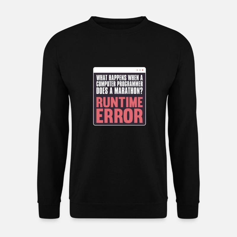 Programmer Coder Software Developer - Unisex Sweatshirt - black