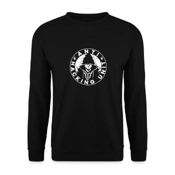 Programmer Coder Software Developer - Unisex Sweatshirt - black - Front - Alina (178cm) & Michal (187cm)