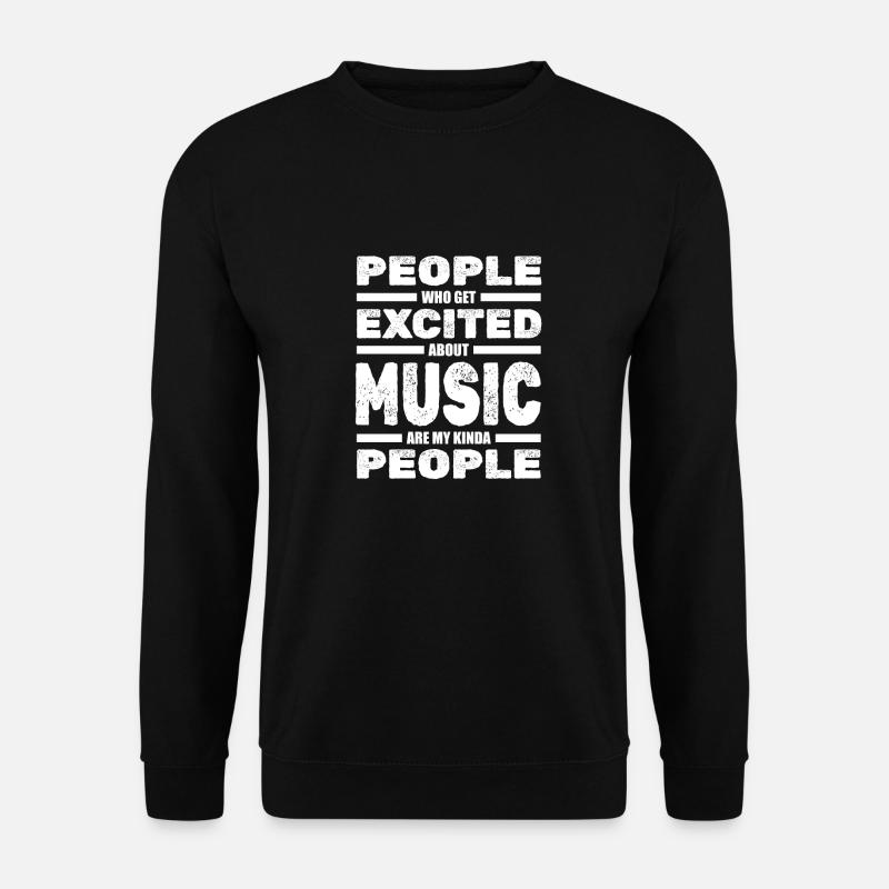 French Horn Hornist - Unisex Pullover - Schwarz