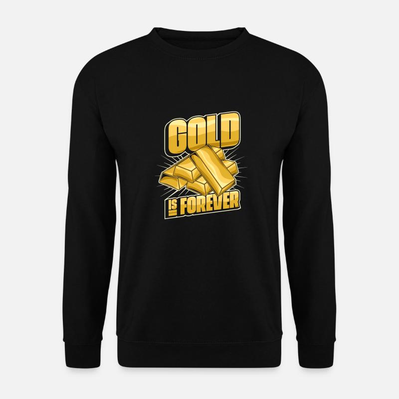 Mine d’or minière - Sweat-shirt Unisexe - noir