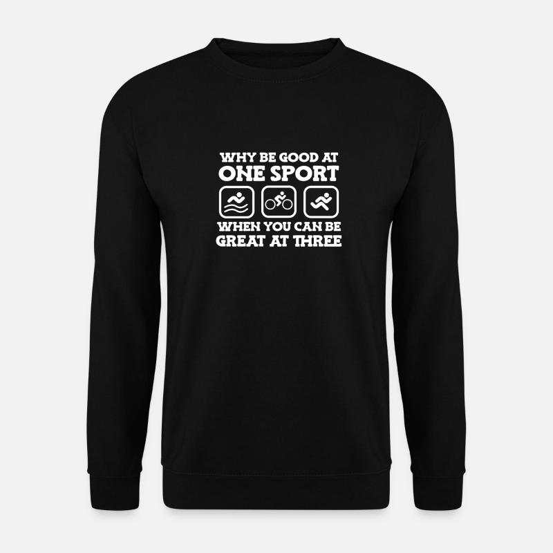 Triathlon - Unisex Sweatshirt - black