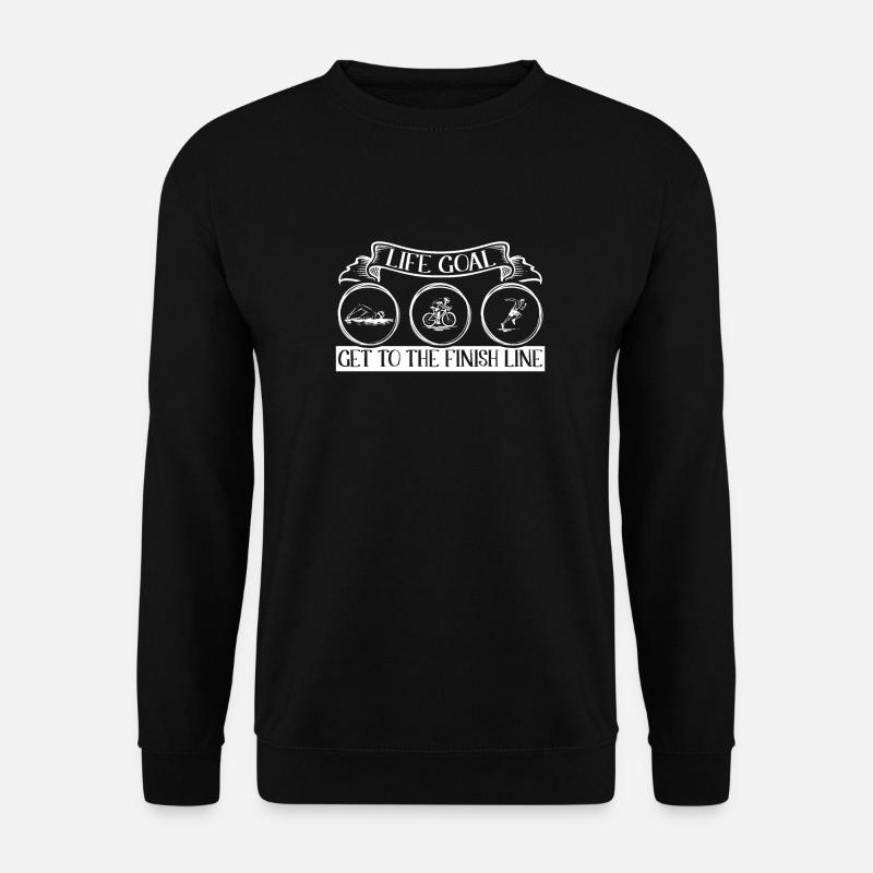 Triathlon - Unisex Pullover - Schwarz