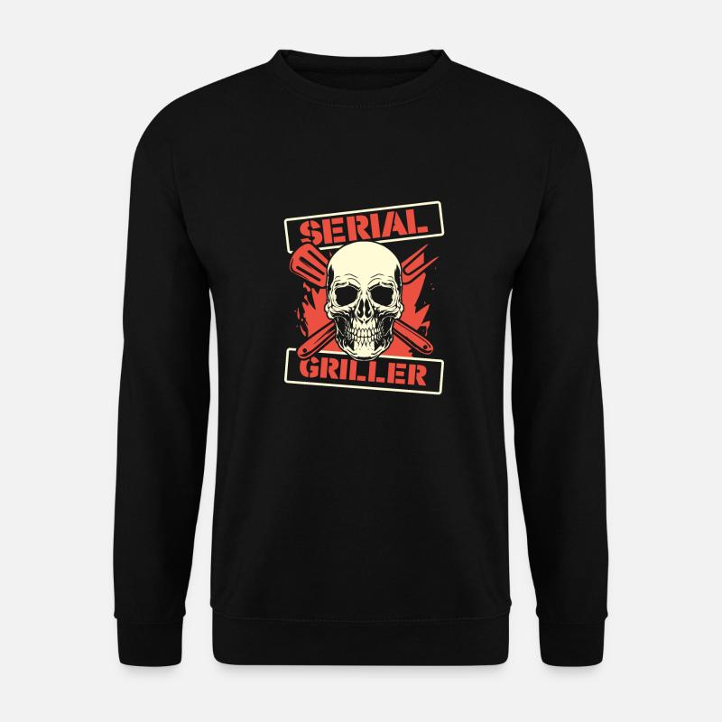 Grillen Grillmeister BBQ - Unisex Pullover - Schwarz