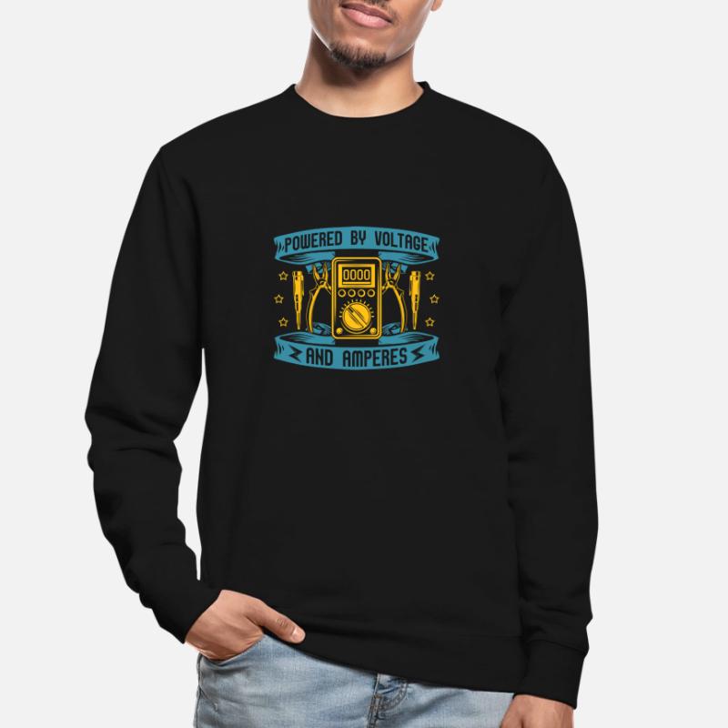 Electrician Electrical Engineer Electronics Technician Unisex Sweatshirt