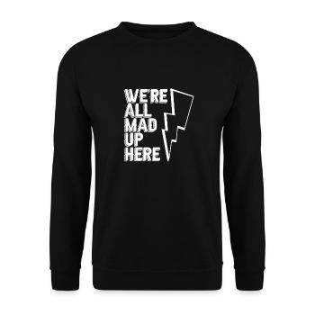 Électricien Ingénieur électricien Technicien en électronique - Sweat-shirt Unisexe - noir - Devant - Alina (178cm) & Michal (187cm)