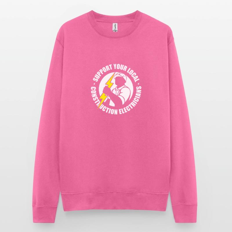 Electrician Electrical Engineer Electronics Technician Unisex Sweatshirt
