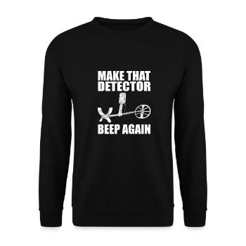 Prospecteur - Sweat-shirt Unisexe - noir - Devant - Alina (178cm) & Michal (187cm)