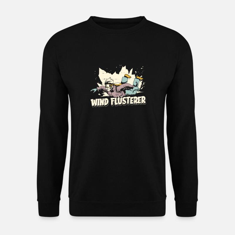 Indoor-Skydiving - Unisex Pullover - Schwarz