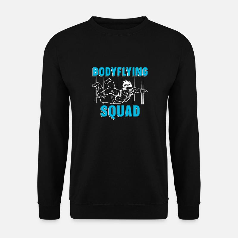 Indoor-Skydiving - Unisex Pullover - Schwarz