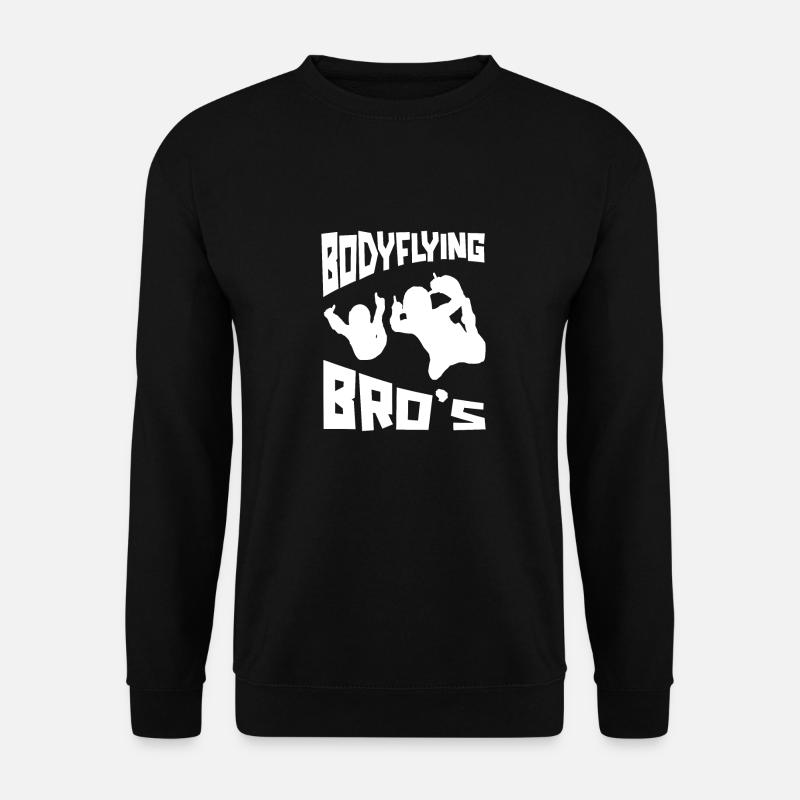 Parachutisme intérieur - Sweat-shirt Unisexe - noir