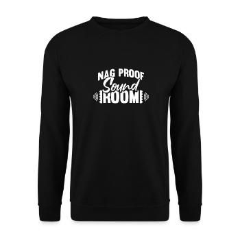 Tontechniker Sound Audio Engineer - Unisex Sweatshirt - black - Front - Alina (178cm) & Michal (187cm)