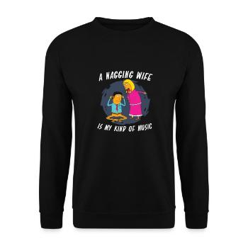 Tontechniker Sound Audio Engineer - Unisex Pullover - Schwarz - Vorne - Alina (178cm) & Michal (187cm)
