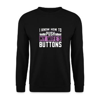 Tontechniker Sound Audio Engineer - Unisex Pullover - Schwarz - Vorne - Alina (178cm) & Michal (187cm)