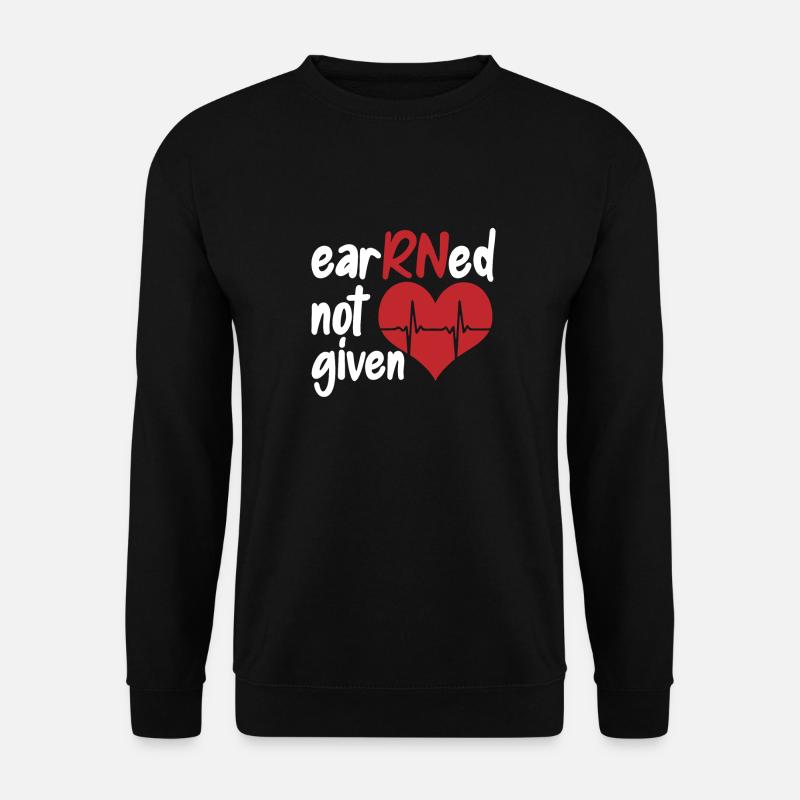 Infirmier - Sweat-shirt Unisexe - noir