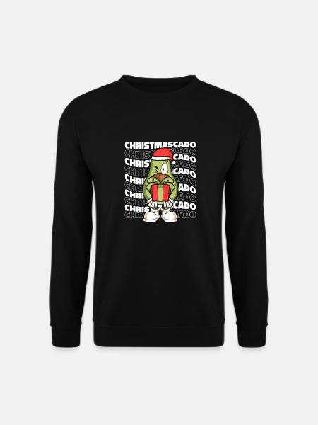 Weihnachten Heiligabend Frohes Fest Xmas - Unisex Pullover - Schwarz