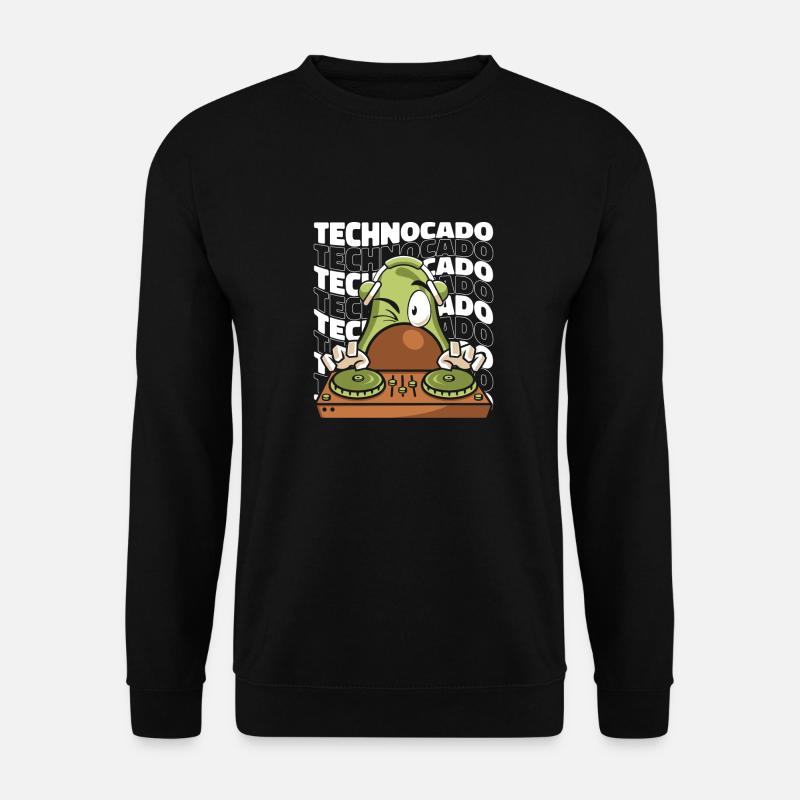 Techno - Sweat-shirt Unisexe - noir