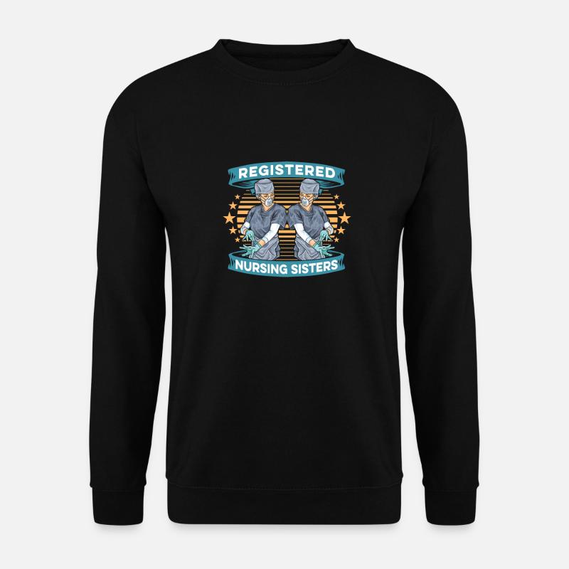 Infirmier - Sweat-shirt Unisexe - noir