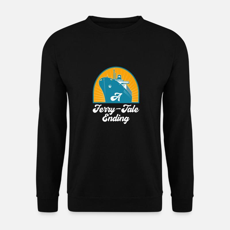 Sailing Sailboat Sailors - Unisex Sweatshirt - black