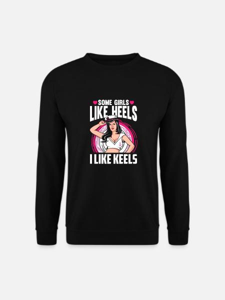 Seglen Segelboot Segler - Unisex Pullover - Schwarz