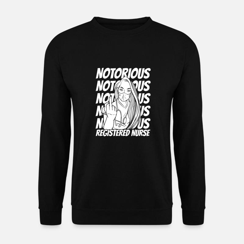 Krankenschwester - Unisex Pullover - Schwarz