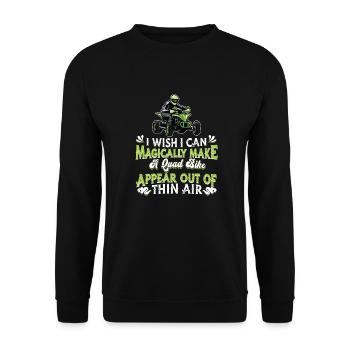 Quad Atv Motorsport - Sweat-shirt Unisexe - noir - Devant - Alina (178cm) & Michal (187cm)