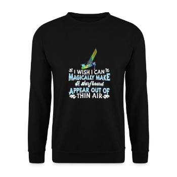Windsurfing Windsurfen - Unisex Pullover - Schwarz - Vorne - Alina (178cm) & Michal (187cm)
