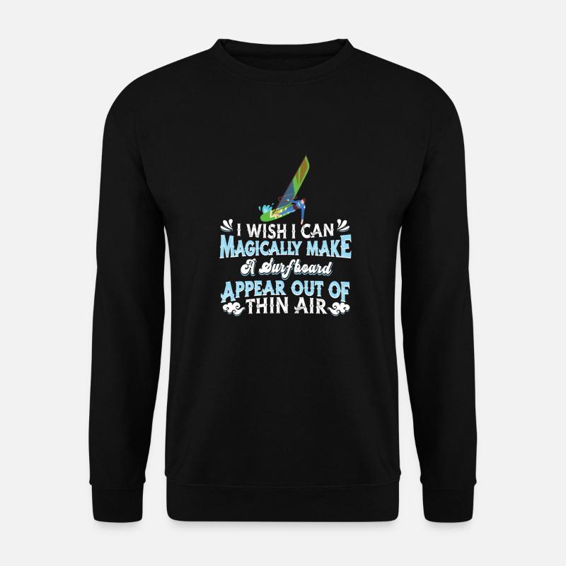 Windsurfing Windsurfen - Unisex Sweatshirt - black
