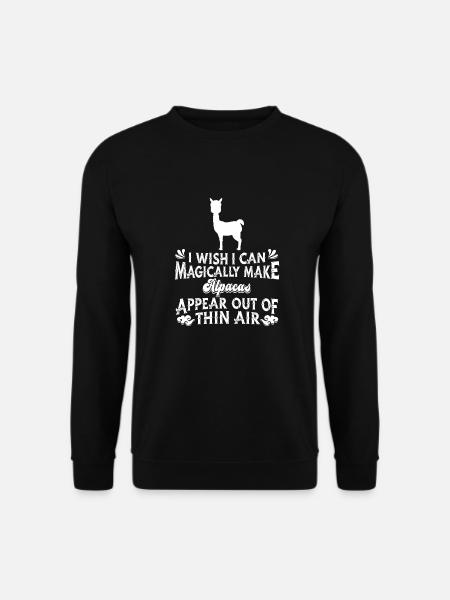 Alpaca - Unisex Sweatshirt - black