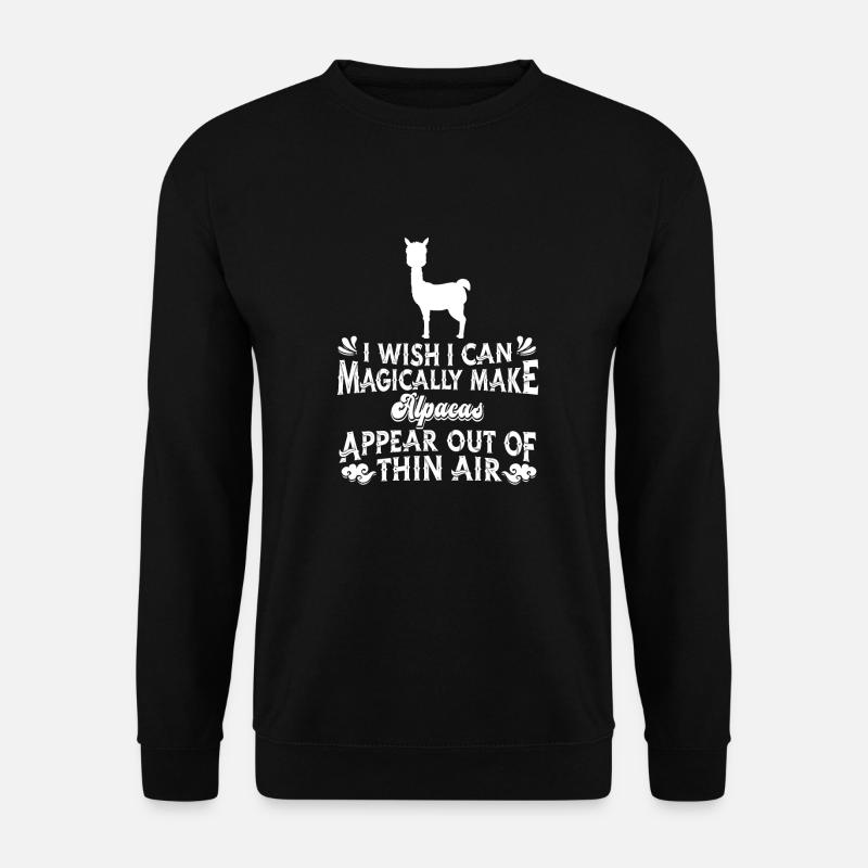 Alpaca - Unisex Sweatshirt - black
