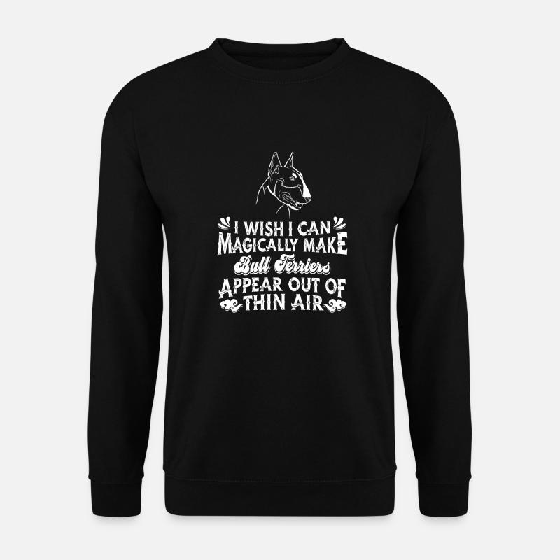 Bull Terrier Chien - Sweat-shirt Unisexe - noir